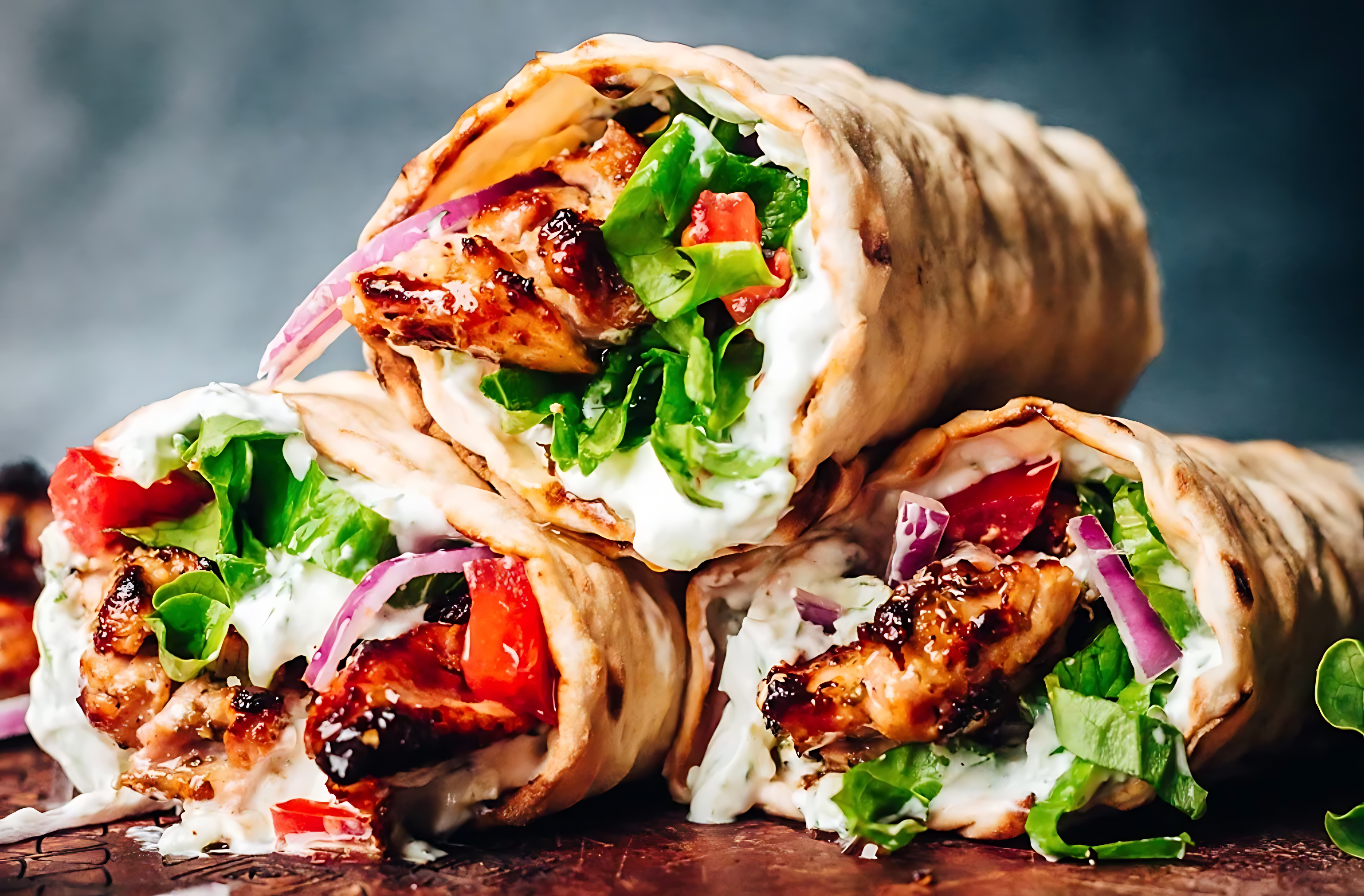 Tandoori Chicken Tikka Wrap